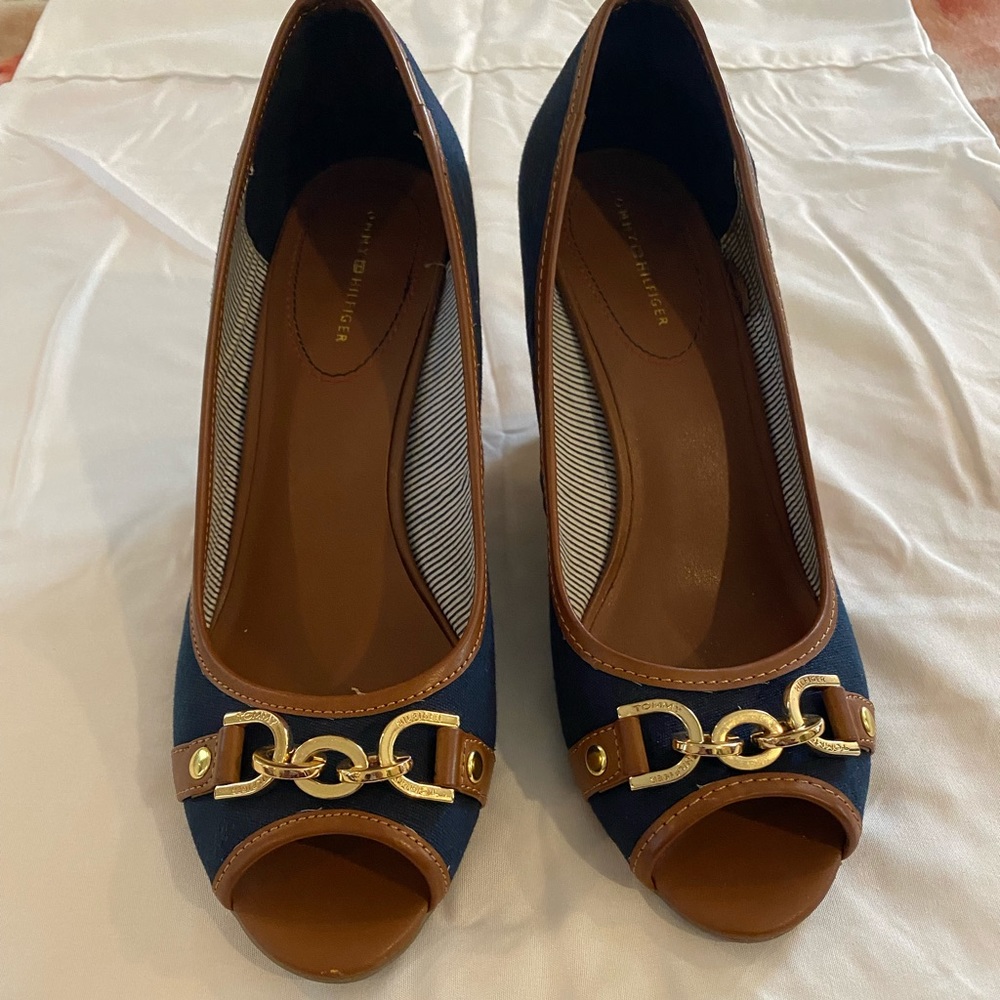 Navy Wedges